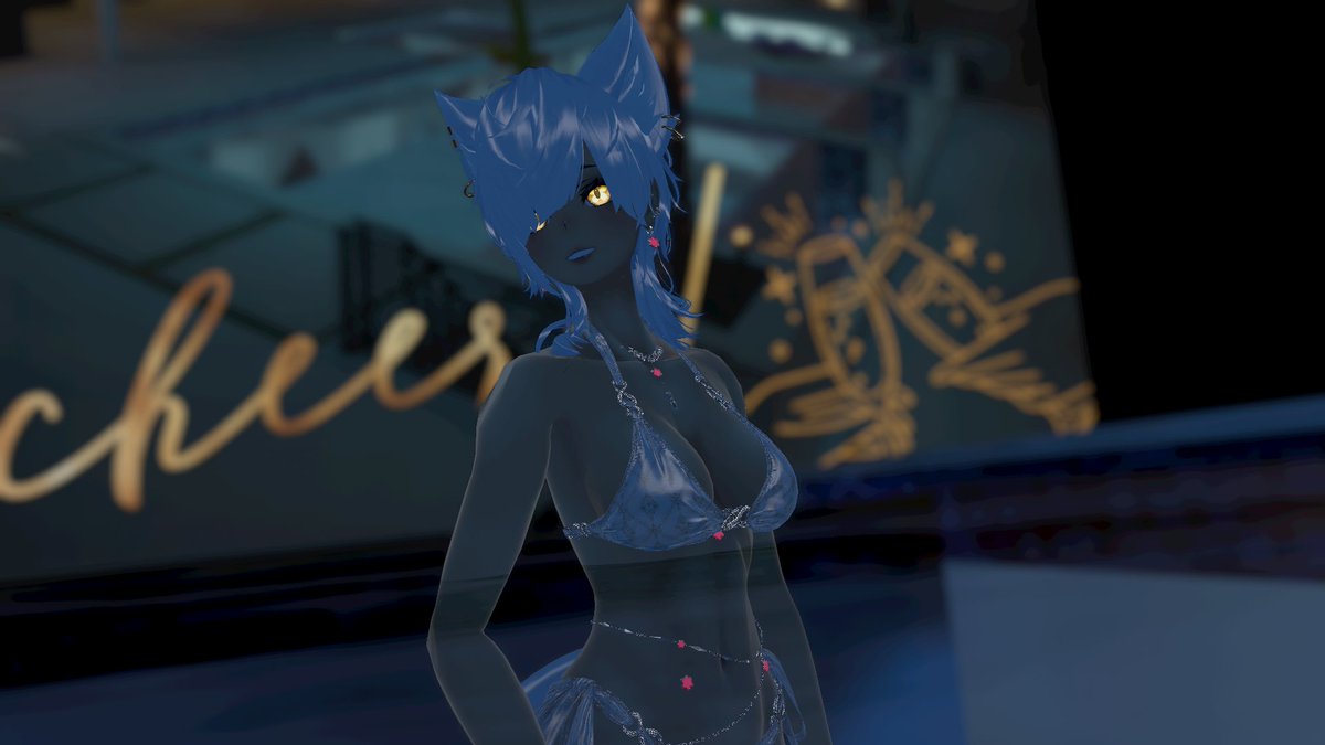 Yin510's tweet photo. ナイトプールと聞いて。
滑り込みビキニ👙✨️ #club_ice https://t.co/w4Y7h0KpFf