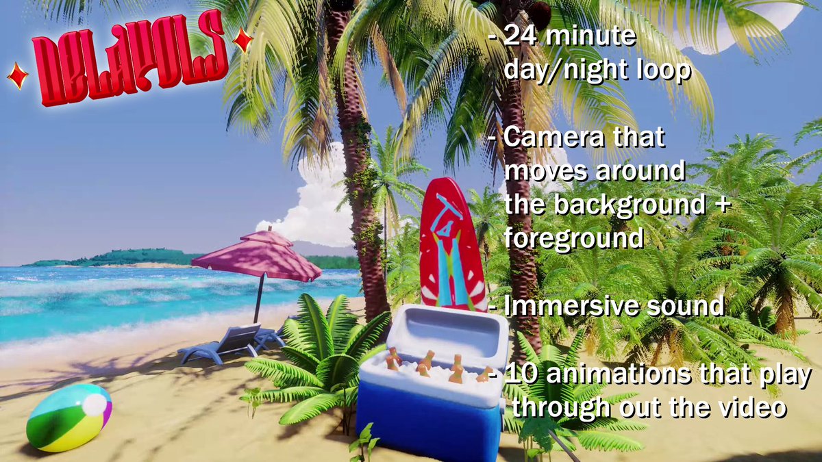 LaurenRadios's tweet photo. Vtubers, say bye to the Summer with 1 of our 3 backgrounds (made entirely on console)!
$28 each
$67 for the full bundle!
And you'd help me greatly getting the plane ticket I need in much less than a month ๐
๐ฅบ
Retweets are super appreciated
#vtuber #DelavolBeach https://t.co/q03L625QkD
