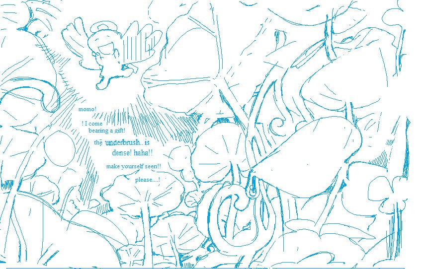 momopatchi's tweet photo. blue comic about something 1/2 https://t.co/BxWbshjsWD