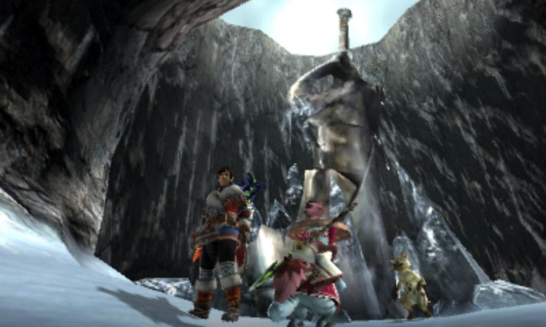 MidnightBoshi's tweet photo. If I can be honest, I just want a classic monster hunter game again.

I want loading zones, I want to need to craft and gather, I want to STOP everything im doing to heal.

Give janky hit boxes and slow gameplay with worse graphics I am NOT joking https://t.co/bpGrpmIlD7