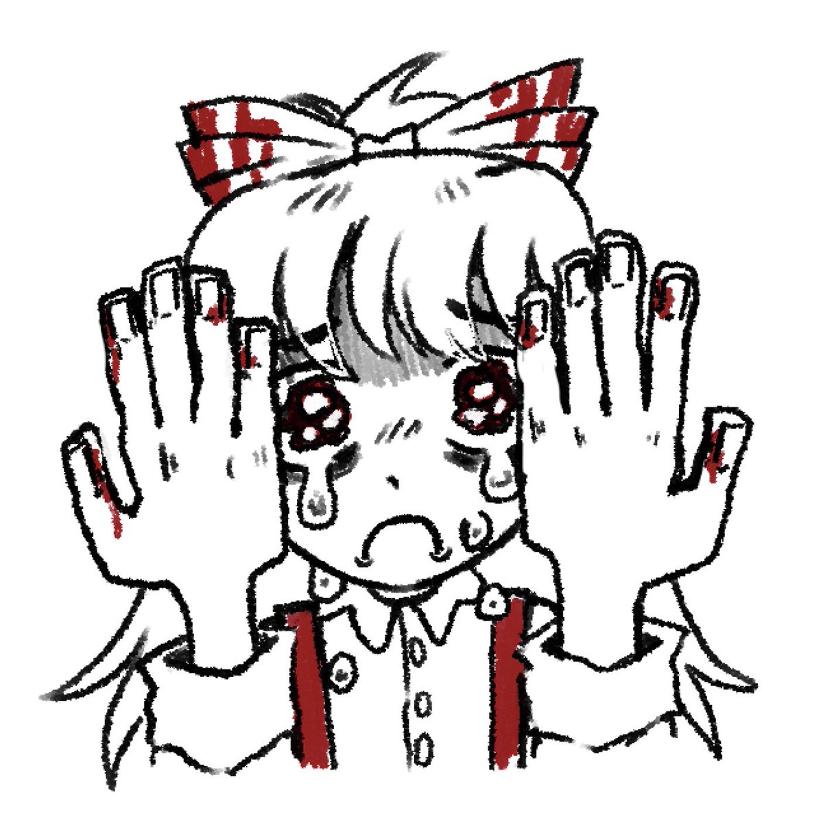 pigeon7373's tweet photo. vent art about my ingrown nails https://t.co/HmlUuVDZjT