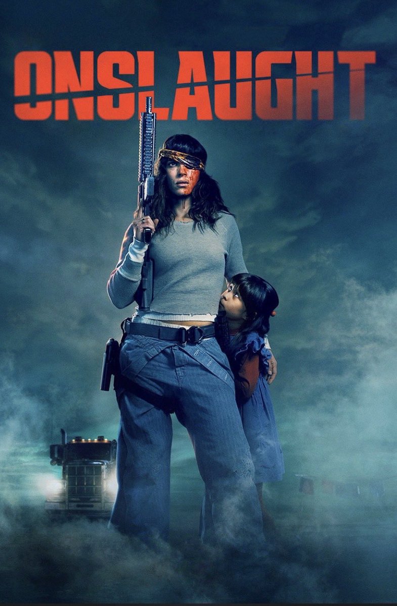 PerryReviewsLif's tweet photo. Onslaught (2026)★½

This movie was over the top in every possible way. The characters were ridiculous, the story was ridiculous, and somehow I watched the whole thing. There was one character I liked—the little girl who played the daughter—but that wasn’t enough to save it.

There shouldn’t be anyone out there who enjoys this movie, but there’s no accounting for taste. I expect this to be a one-and-done movie. There’s no reason to waste any more movie space on this nightmare.

Avoid at all costs.

●🍿 Theater: No, not worth the fuel to get to the theater
●🛋️ Streaming: Still no, never at any time
●🔁 Rewatchable: No, it wasn’t watchable the first time it.