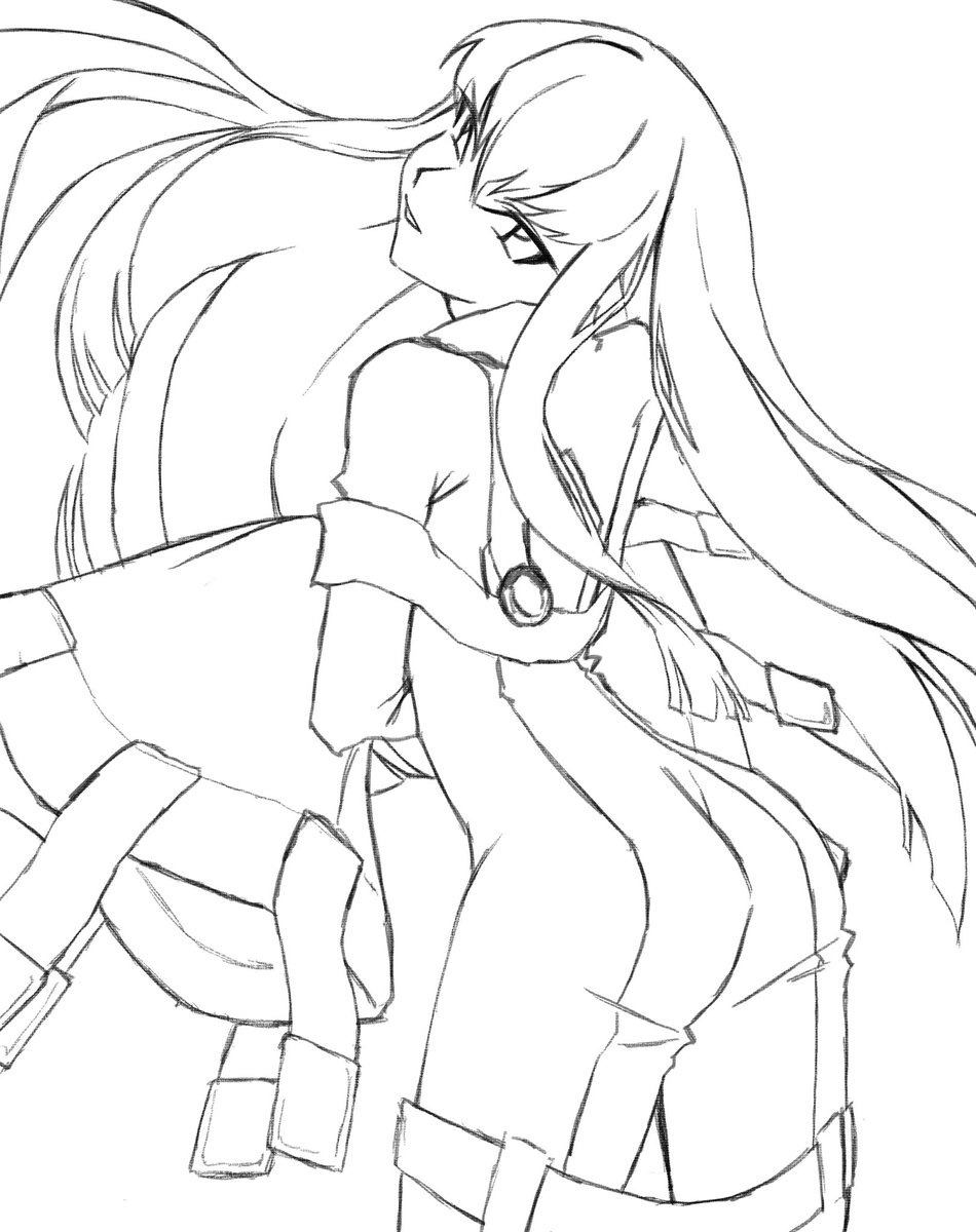 44pinna's tweet photo. c.c. 線画描いた描くの楽しい https://t.co/jBl2vW31cN