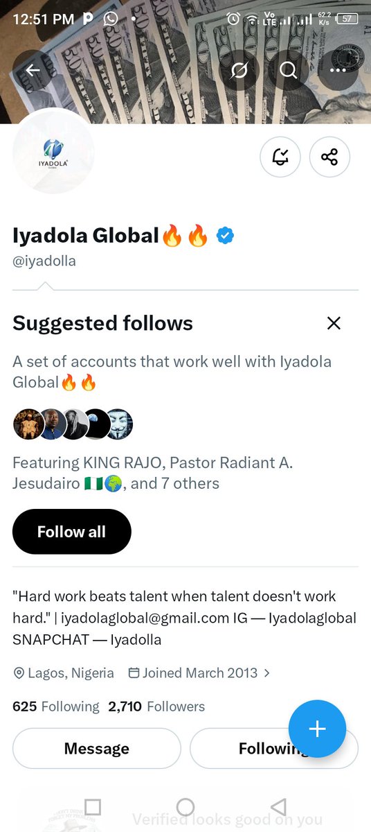 montegrella's tweet photo. @officialmoore7 @iyadolla Following since.

2125060235
UBA
Atta Hamza 

Thank you in anticipation. https://t.co/nied7Xdfme
