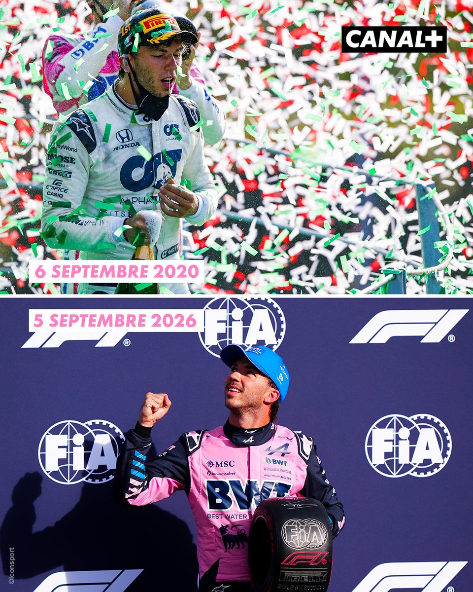 CanalplusF1's tweet photo. Première victoire et première pole à Monza 🤝🇮🇹 #f1 #italiangp https://t.co/Nn5FY6xhyT