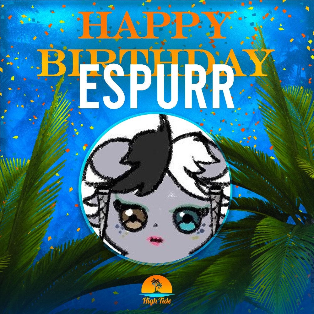 gghightide's tweet photo. Wishing our very own @espu_urr  the happiest of birthdays today! 🎉      

Do us a favor and drop her a follow for her birthday! 💙 https://t.co/nc25noAezY