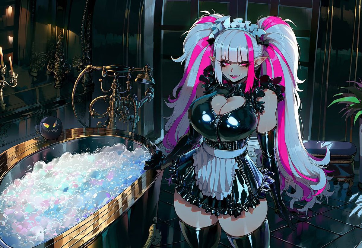 HornyDraculaura's tweet photo. By order of Princess @XeranaTheThree I have drawn up a bath to all who may need it https://t.co/rtYsBGtUV0