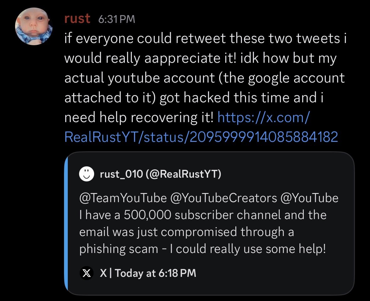beachman343's tweet photo. @RealRustYT someone help a brotha out dude's situation is NOT getting any better https://t.co/gb1s34YcC2