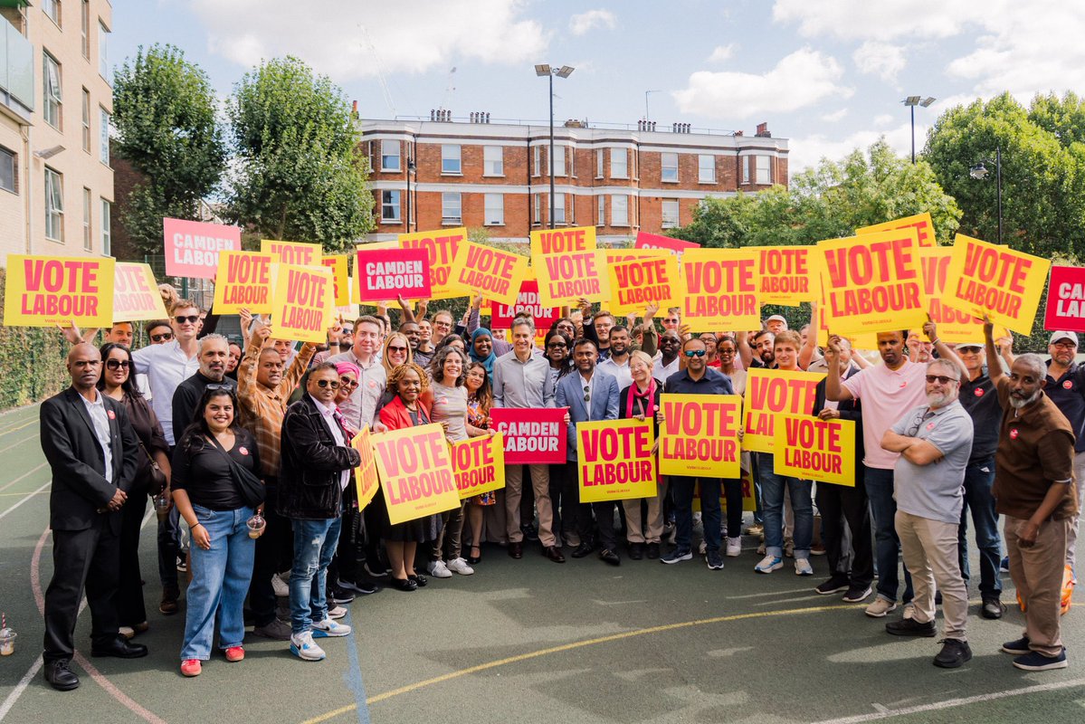 LabourMuslims's tweet photo. 🌹 The campaign to elect a Labour MP in Holborn and St Pancras begins with amazing energy and drive.

Join us on the doorstep over the coming weeks to return a strong Labour voice for constituents in Holborn and St Pancras! https://t.co/TtmZux01So