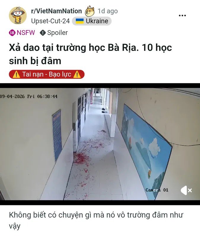 viroraptor's tweet photo. journalism lockdown paints a picture that vietnam is a much safer and stable country than it actually is… pushing normal citizens to using sources from the opposition to get the news. this story had yet to be covered by any news channel

translation in alt https://t.co/GGbwwBS9NU
