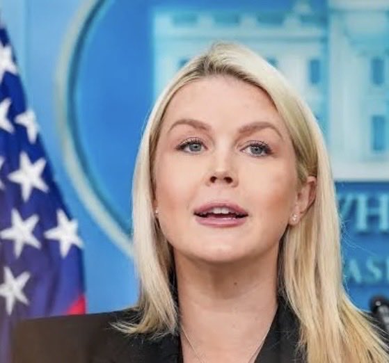 Suzierizzo1's tweet photo. Karoline Leavitt said on her last day as the White House Press Secretary that “there will never be another like him” while praising Trump. She also said working for him was “the honor & blessing of a lifetime”. There hopefully will never be anyone like him again & what low standards.