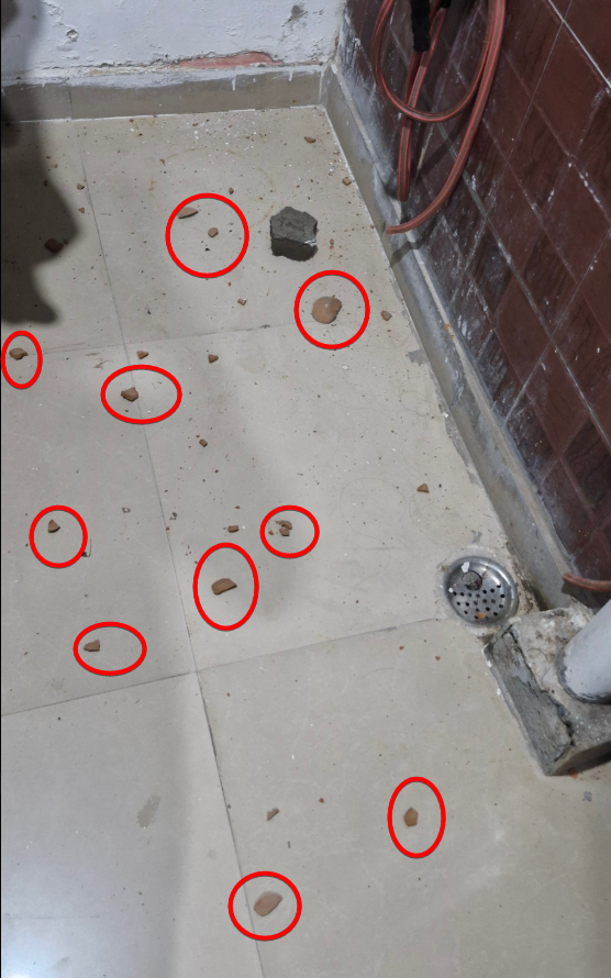 engineer_inside's tweet photo. Can't stop laughing, this girl is saying someone attacked with stone and all, literally one can see it's a broken pot or something like that, could be her piggy bank ( not gifted by some Potassium oxide of course ) .

This drama queen is seriously trained to play victim card. 😂🤣