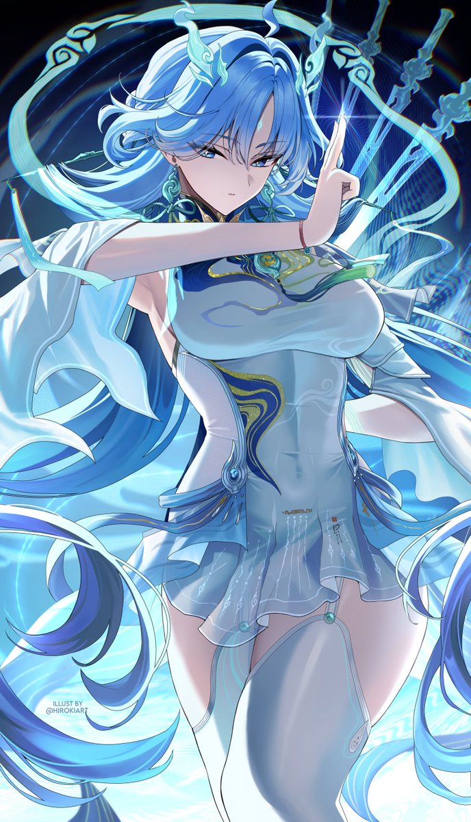 hirokiart's tweet photo. Qingxiao 
#WutheringWaves #WuWaCollection https://t.co/NY2Is7fJi7