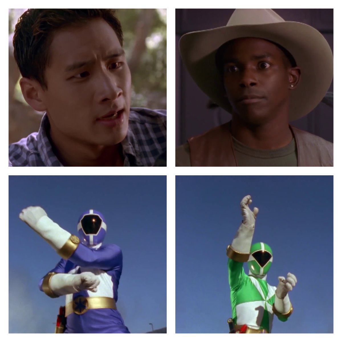 MorphinLegacy's tweet photo. Thoughts On Chad Lee & Joel Rawling's Friendship?
ππππ
#PowerRangers #LightspeedRescue https://t.co/8go94AQIPY