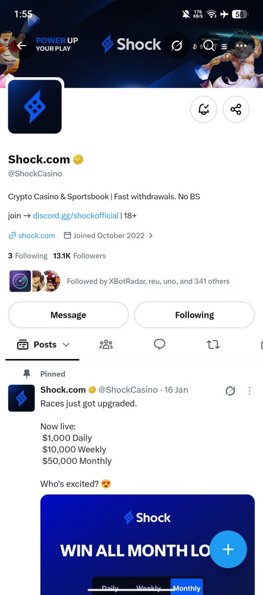 noctellesz's tweet photo. @ShockCasino notifications on for, @ShockCasino !

happy international day of charity 🙇‍♀️

@itsandramerc
@andengcore 
@akieimnida 

shock: shazerai https://t.co/F73X075UUe