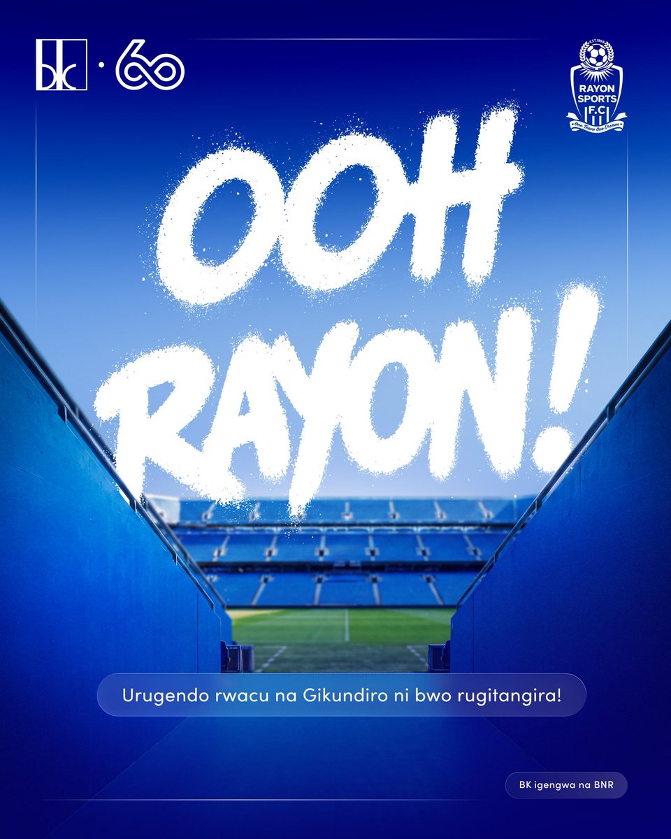 IEliyeli's tweet photo. Urugendo ni bwo rugitangira! 💙
 
Banki ya Kigali yishimiye ubufatanye bwayo na @rayon_sports , ubufatanye bw’imyaka itanu bugamije gushyigikira iterambere rirambye ry’ikipe, kurushaho kwegereza serivisi za Banki zihariye k' umuryango mugari wa Gikundiro https://t.co/hToJgv9E8M