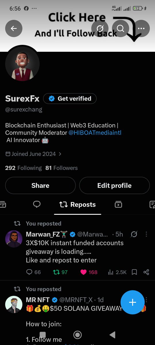 surexchang's tweet photo. @Marwan_fx01 Done ✅
I pray to be among the lucky ones 🙏 https://t.co/1MjaHR1uCK