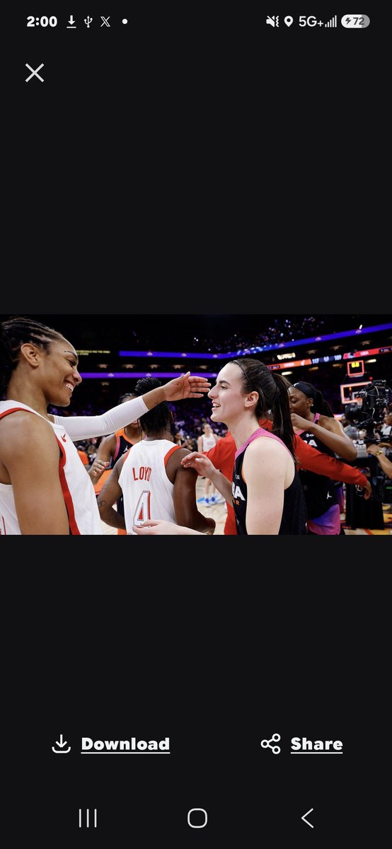 HectorLuisC6's tweet photo. What happens with A’ja Wilson (@_ajawilson22) is easy to understand. She is the best player in the WNBA (@WNBA )and was never the face of the league because the WNBA had never had one until Caitlin Clark (@CaitlinClark22 ) arrived three years ago. From the very moment she finished her last college game, Caitlin automatically became the only superstar the league has ever had. That produced jealousy not only from A’ja but from the entire league, including the Indiana Fever ’s (@IndianaFever )own players. A’ja lost the league; all she had left was the national team, and she managed to keep Clark off it in 2024, which for many is the worst decision in the history of all sports. But she couldn’t pull it off after that, because in the last two national-team selections there were no excuses not to include Clark. What filled A’ja’s cup was that Clark was named MVP of the last national-team tournament. When she saw that she is now irrelevant on the national team as well, she decided not to go. Caitlin Clark did not need anyone to pass her the torch, because she lit her own fire. #WNBA