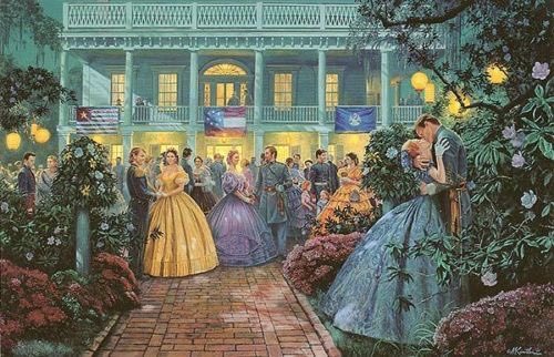ChandlerForPB's tweet photo. There’s literally nothing stopping you from hosting an Antebellum Southern Ball in your community. 

ARC Florida will be hosting an Antebellum Ball in celebration of Lee-Jackson Day in January. Gentlemen will be encouraged to wear Confederate uniforms. A string band will play Dixie. Drinks will be had, cigars will be smoked, and our ancestors will be honored. 

For one night we will forget the evils of this world and basque in culture and fellowship. 

I won’t be reconstructed and I will not give a damn 🇸🇴