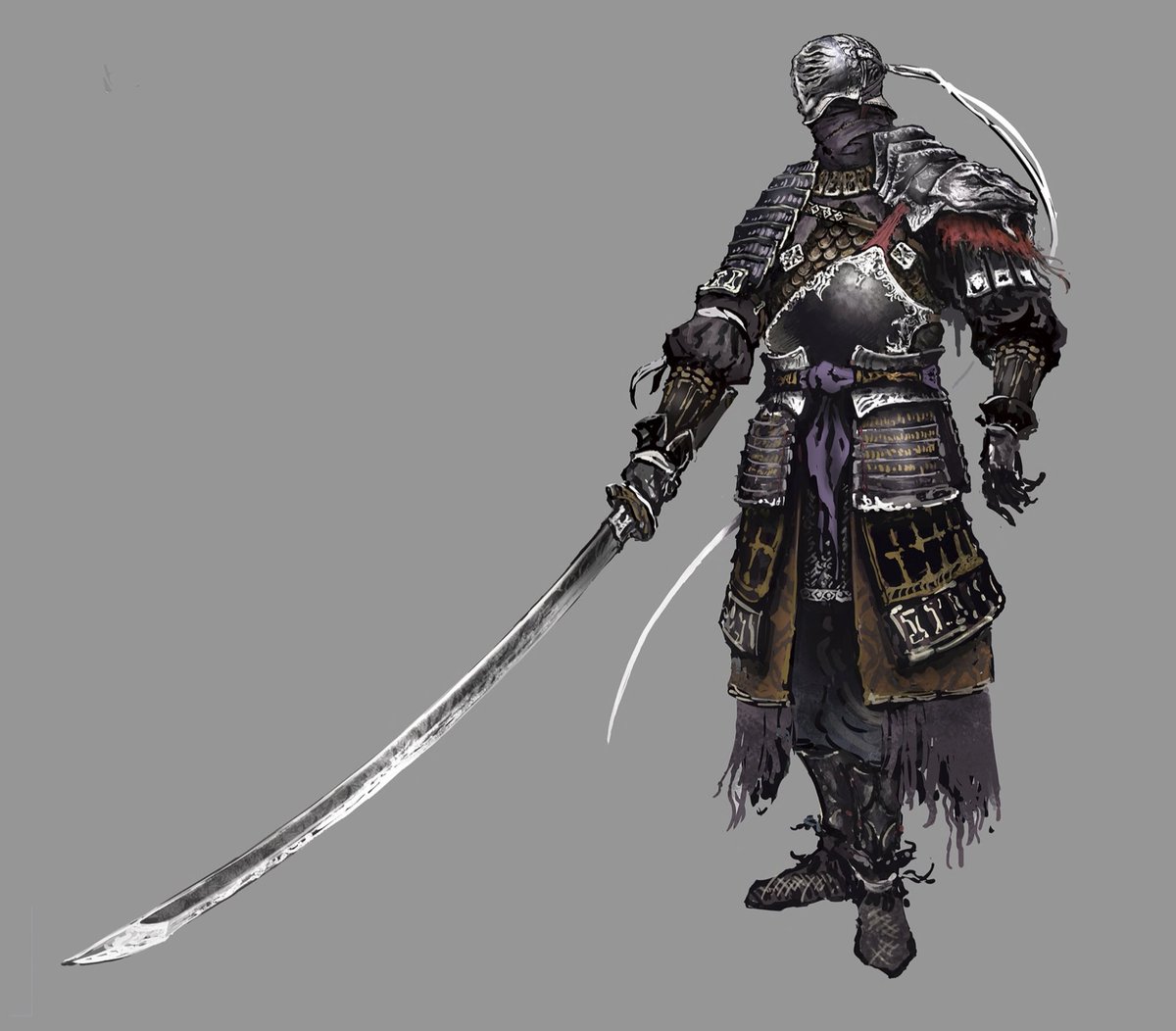 SunlightSpear_'s tweet photo. Sir Alonne Concept Art has so much sauce https://t.co/eW827cYKob