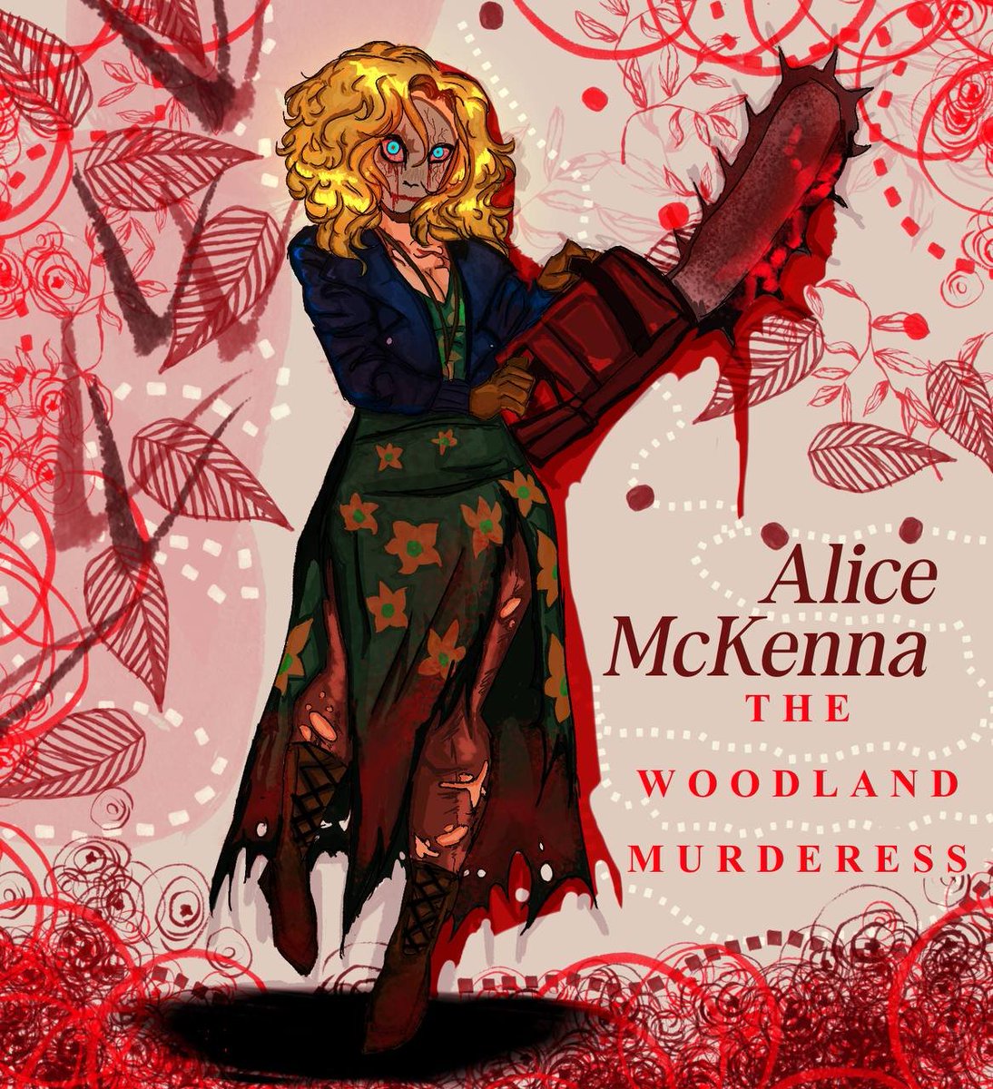 chrysalmora's tweet photo. Slasher OC - Alice McKenna, or "The Woodland Murderess", bonus sketches with Michael and her, bc why not.
#slasher #slasheroc #michaelmyers #ocxcanon #art https://t.co/UxnPo8Upob