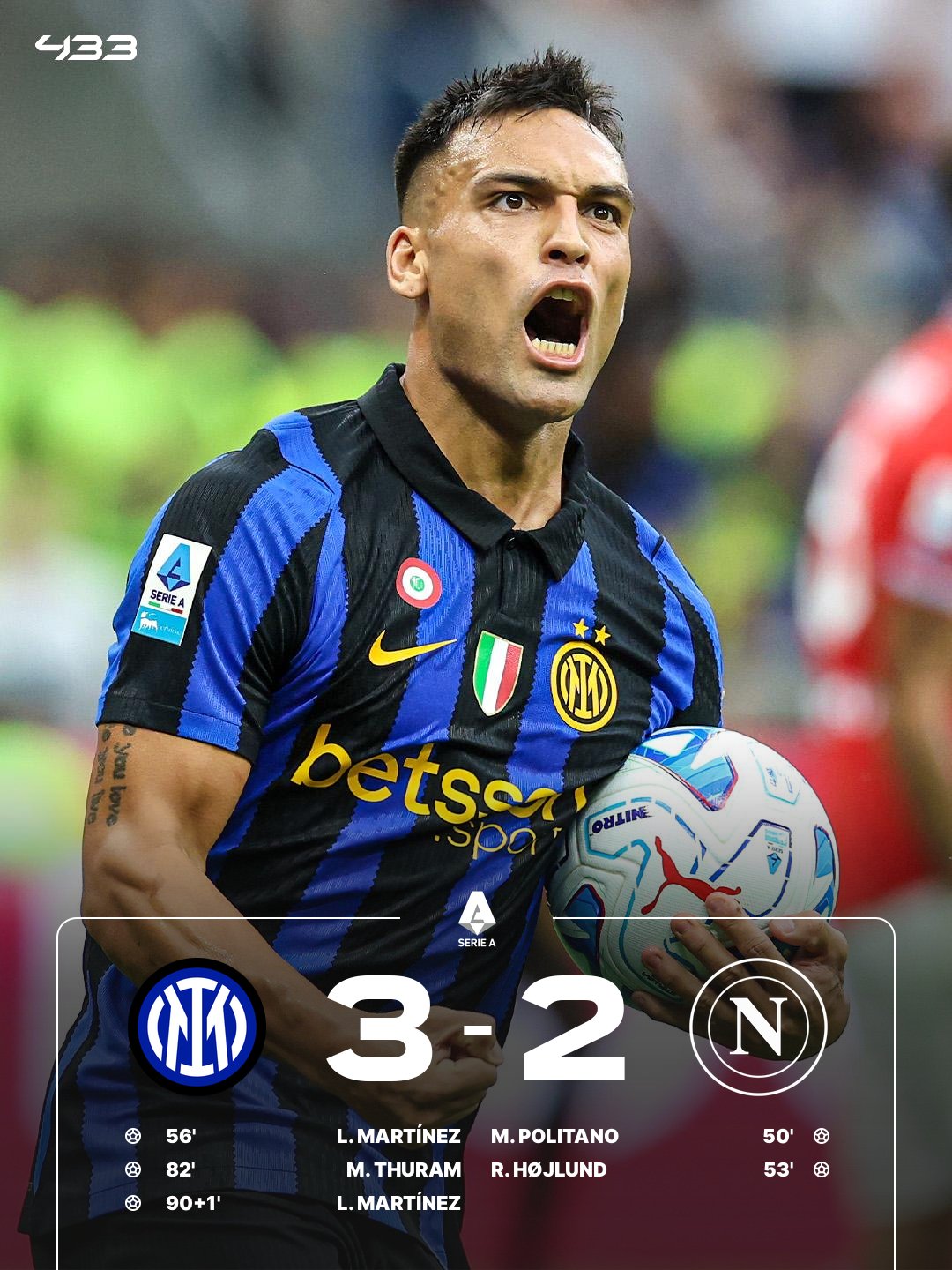 Inter 3-2 Napoli | Serie A