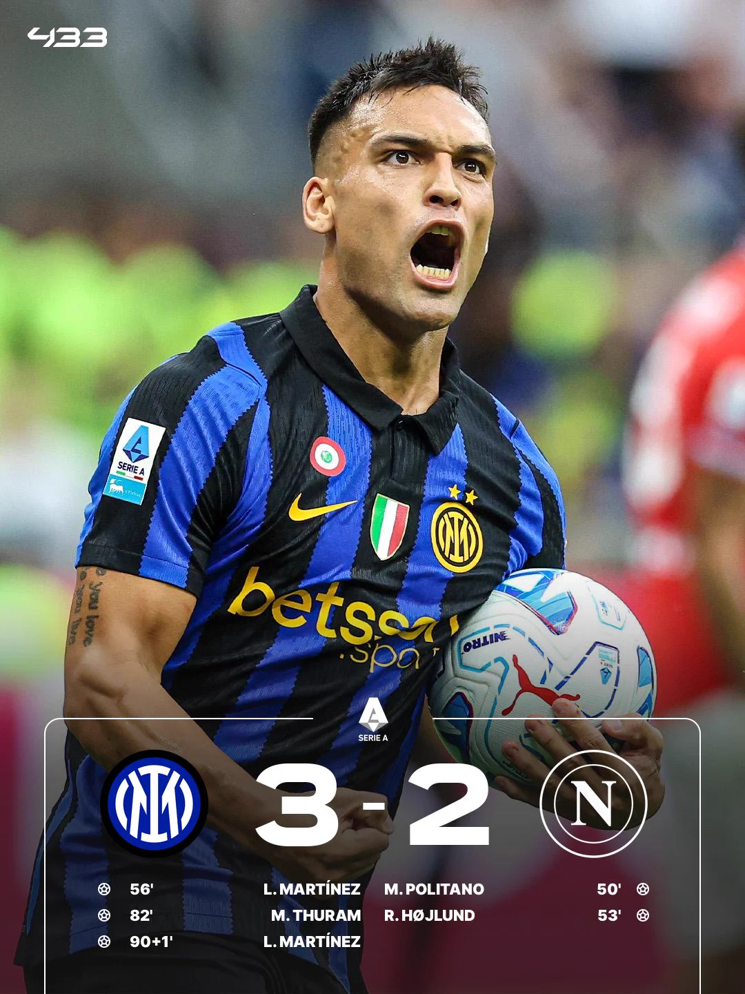 Inter 3-2 Napoli | Serie A