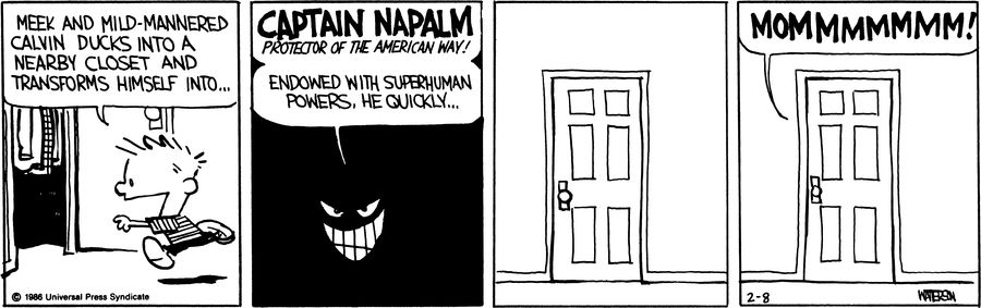 Calvinn_Hobbes's tweet photo. All those powers and the first move is still calling mom 😅
#CalvinandHobbes #KidEnergy https://t.co/j48tMSrTjw