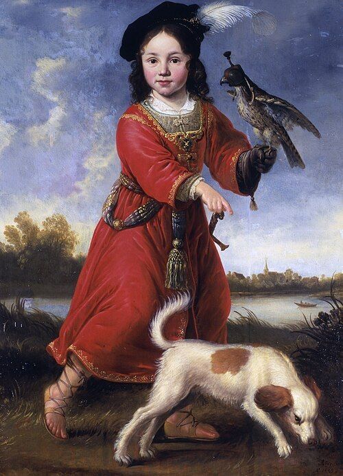 EdnasPetHacks's tweet photo. Jacob Gerritsz. Cuyp (1594–1652) — Portrait of Michiel Pompe van Slingelandt (1643–1685), oil on panel notable for its canine companion. Held at Dordrechts Museum. 
#DutchArt #dogs #dogtrivia https://t.co/RjKyQYXxBl