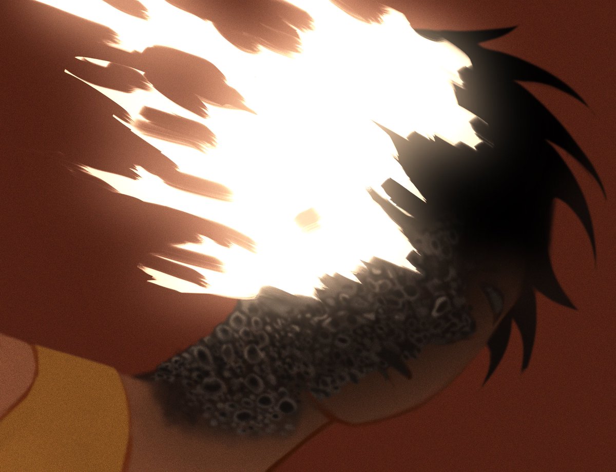 m0thscandle's tweet photo. Just the stench of burnt rubber

(I was inspired by @luffypregnancy marineford comic and how godawful melted rubber looks and smells 🩷)

#ONEPIECE〜 #ace #luffy https://t.co/KHNe45JCoz