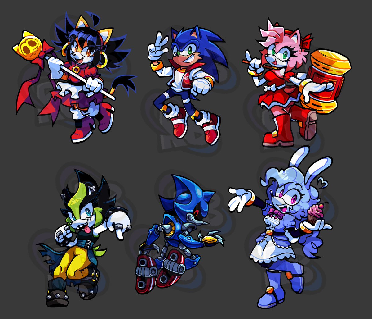 raenablaize626's tweet photo. Part Three of characters in Sheep GF's Universe

featuring an OC, Lord X, and Faker

#fanonmod #theycalledmesonic #briangriffinplush https://t.co/MChawo0XM5