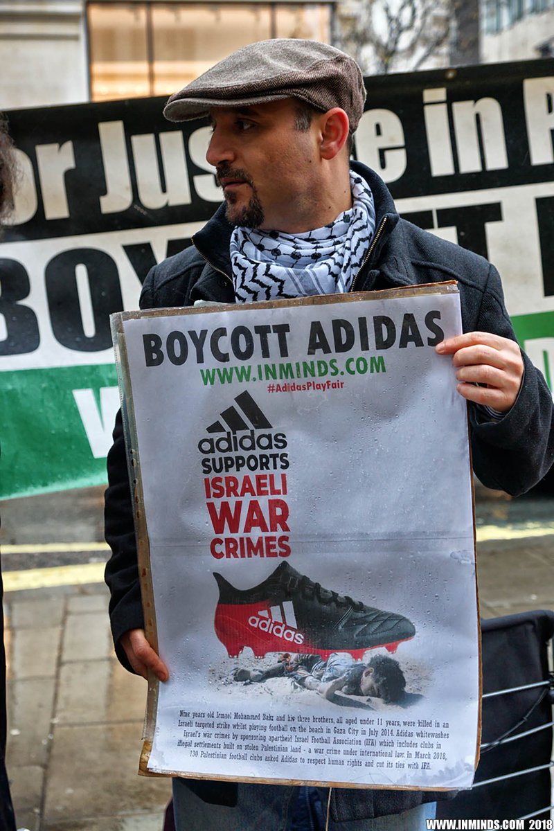 BOYKOTUNPESINDE's tweet photo. Boycott @adidas https://t.co/KbOSGR5kIC