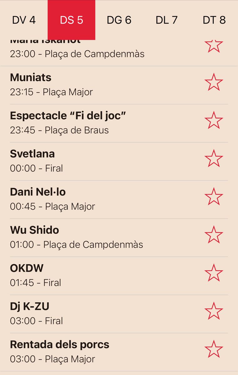 Olotuit's tweet photo. #FdT26 | 🎉 Heu vist tota l'activitat de @FestesdelTura que ens espera aquest vespre?🎉

🎶 Moltes propostes musicals per aquest vespre als diferents escenaris de Festes. 
📲 Trobareu tota la programació a https://t.co/GGMDKLXdrF

#AjuntamentOlot #Olot #FdT https://t.co/7WxBnVEubu