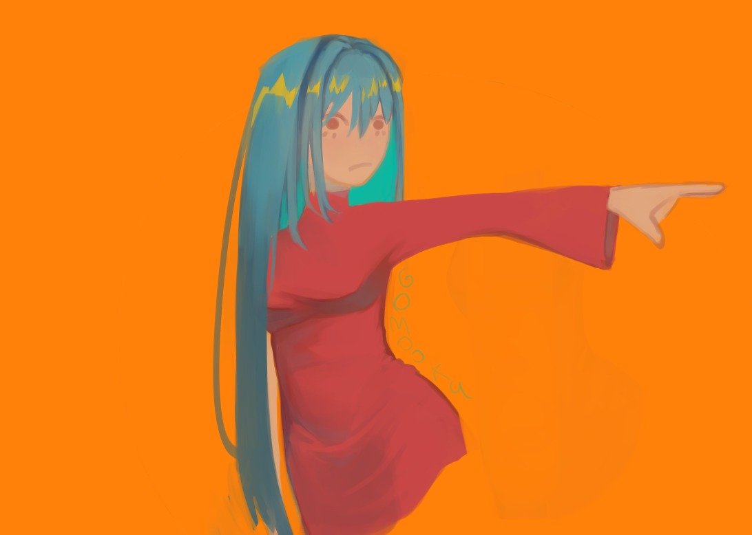 Gomooka_'s tweet photo. Dibujando para que un fan de la ia me reemplace algún día  con sus dibujos anime todos rancios. https://t.co/bpOT7dO1cS