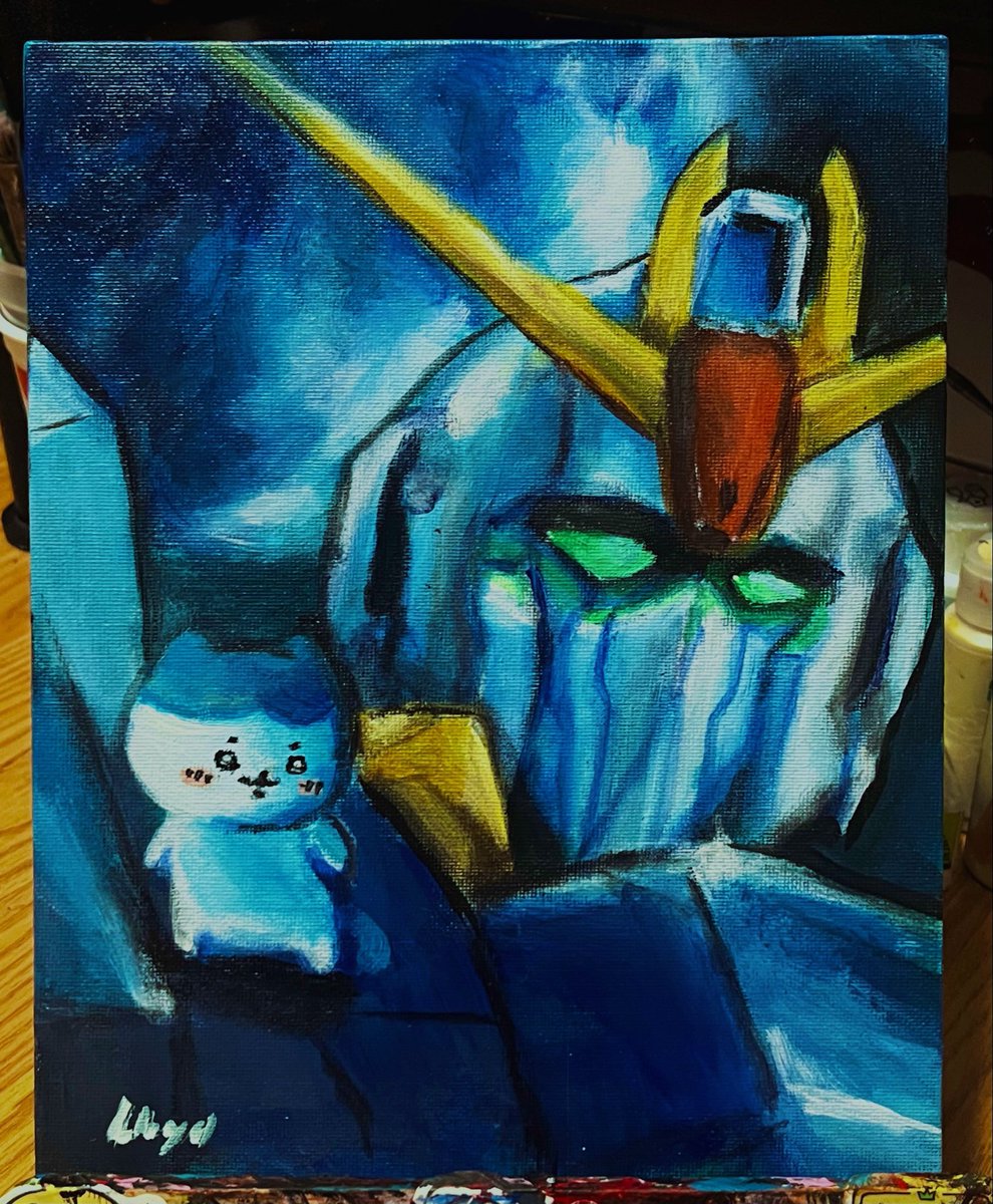 FrPunkjack's tweet photo. Hachiware with Zeta gundam

#chiikawa #gundam https://t.co/2Xz740aZzu