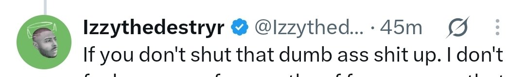 Zen_Archist's tweet photo. @Izzythedestryr @RFlutt90854 @jeff38090876 @HakHinton Decency huh?

Literally threatening me then blocking.

PUSSY ASS BITCH. https://t.co/GWLVRWzXjb