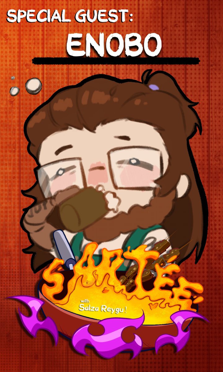 SalzaReygu's tweet photo. In 1 HOUR we will be going live with the first episode of Sartée with Special Guest: @Enobo_Unity !!! Hop on over to the purple site if ya wana see what's cooking c: https://t.co/35aTSSyH3W