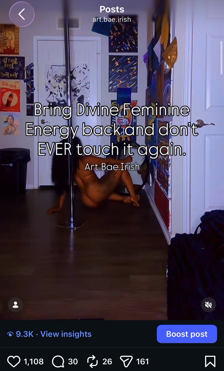 ArtBaeIrish's tweet photo. The Video that was banned from IG. 

#FYP https://t.co/t7dlqOihPv