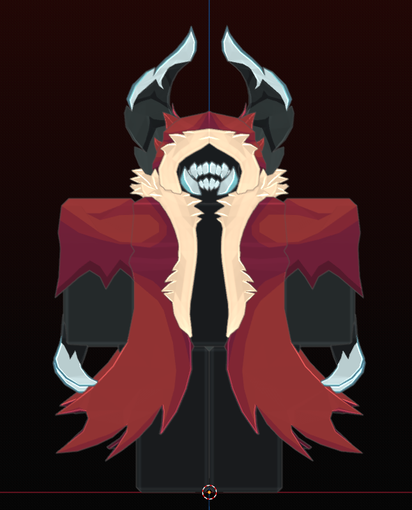RusticReuben's tweet photo. Krampus Guest 666 UGC soon!
Pouch is excluded for now as I'm worried it would clutter the back too much. It'll be added sometime before I do the last quality checks and publish everything.

#guest666 #forsaken #forsakenroblox https://t.co/hHI2OV0TEX