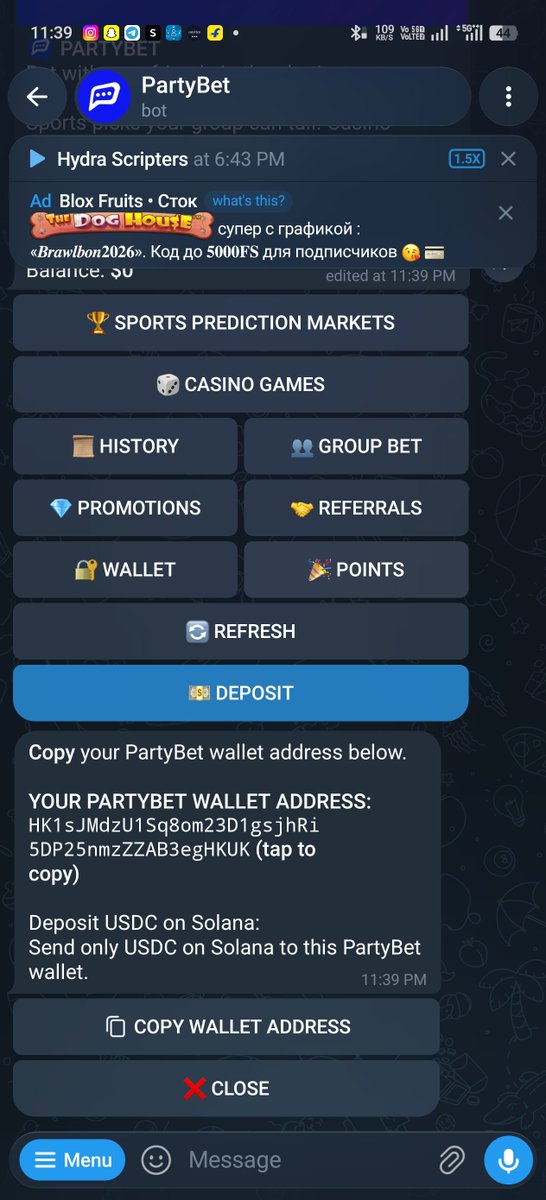 Ankit3508's tweet photo. @bonk_inu @partybet HK1sJMdzU1Sq8om23D1gsjhRi5DP25nmzZZAB3egHKUK https://t.co/hKVTabgSBJ