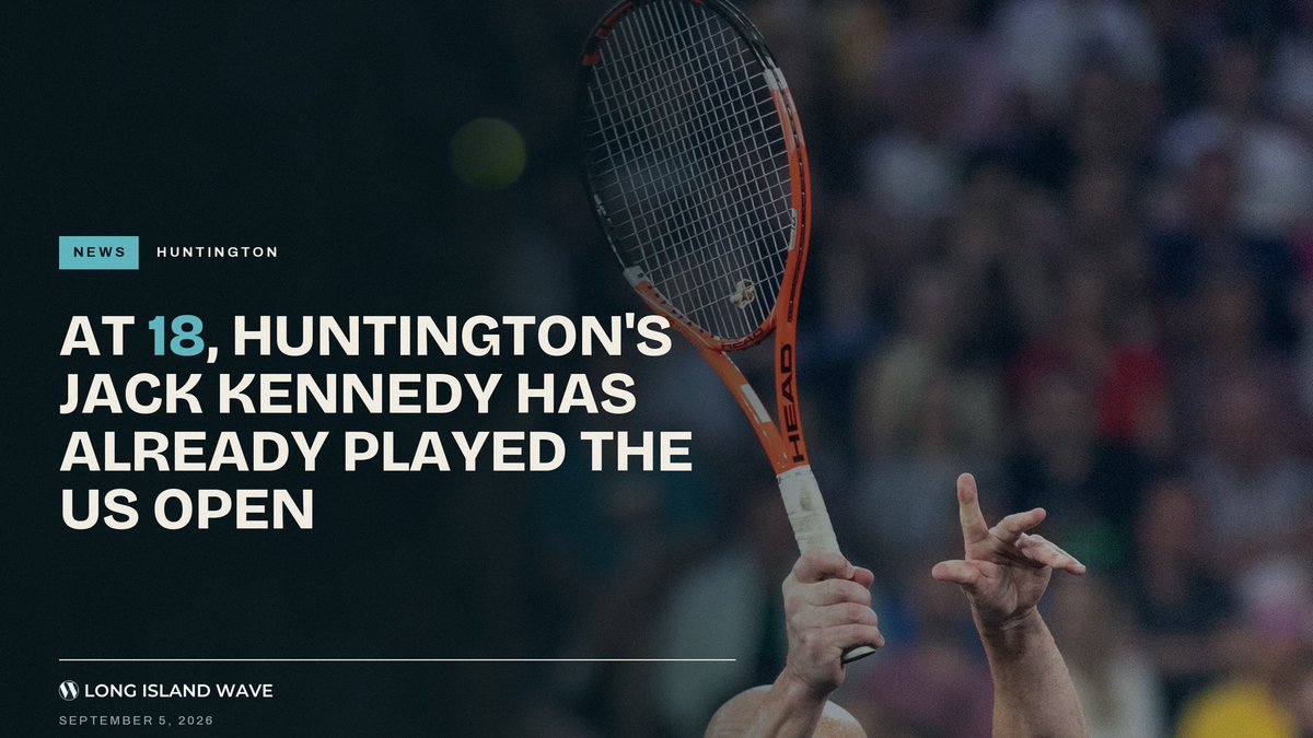 LongIslandWave's tweet photo. An 18-year-old from Huntington just played the main draw of the US Open. Jack Kennedy earned it with seven straight wins in Kalamazoo, and he is back Sunday to defend his junior doubles title. https://t.co/PrYMebftVH https://t.co/RinGxCsF2m
