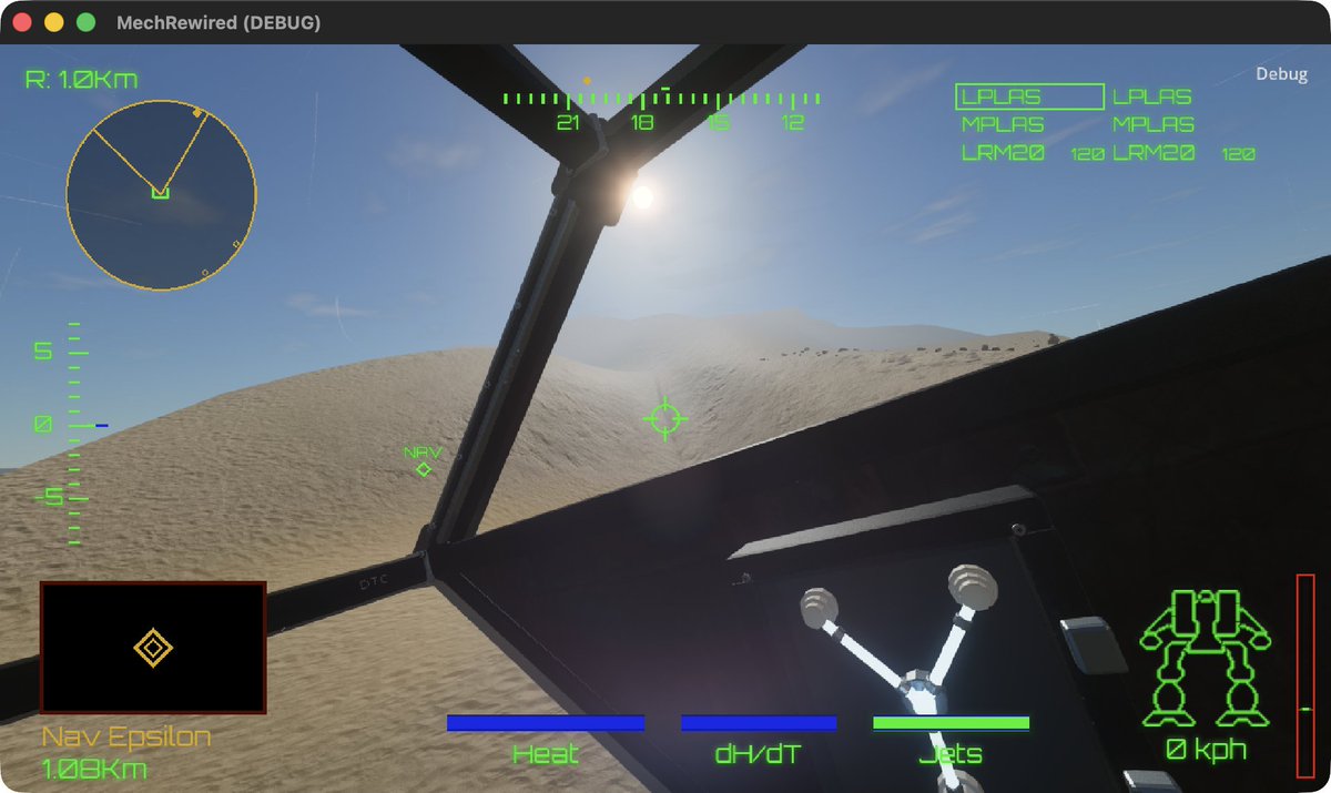 deanthecoder's tweet photo. If your #mech doesn't even have a #FluxCapacitor is it even a mech, bro? 😂
#MechWarrior2 #remake #indiedev https://t.co/ZMKMFnAsg2