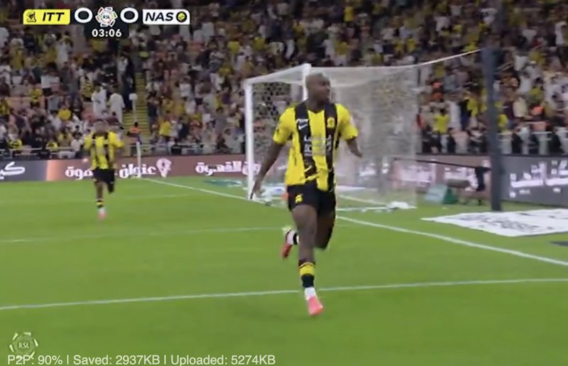 HotTakes31's tweet photo. 🚨 Al ITTIHAD take the lead against Cristiano Ronaldo AL NASSR https://t.co/Iac9Pf3mDE