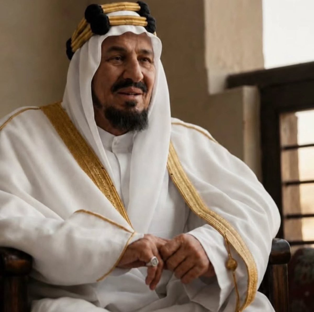 Fahdafahadk's tweet photo. "أنا قوي بالله تعالى ثم بشعبي"

- الملك عبدالعزيز بن عبدالرحمن آل سعود 
طيب الله ثراه https://t.co/ARqIwRmoec