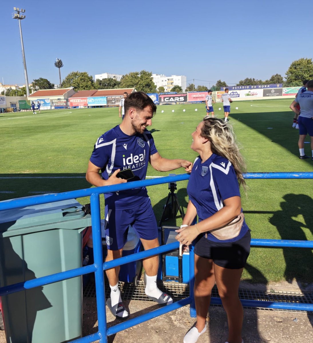Tricia19931's tweet photo. From portugal to the shrine 💙🤍 his in all our heads ❤️ @WBA @jay_molumby15 https://t.co/Gx4abkS1DX