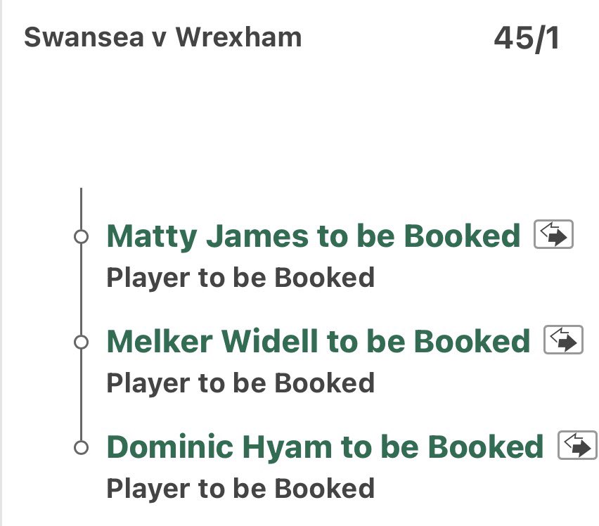 thecardstipster's tweet photo. Swansea vs Wrexham Card Bets 🟨🟥 https://t.co/FubHdgwHXn