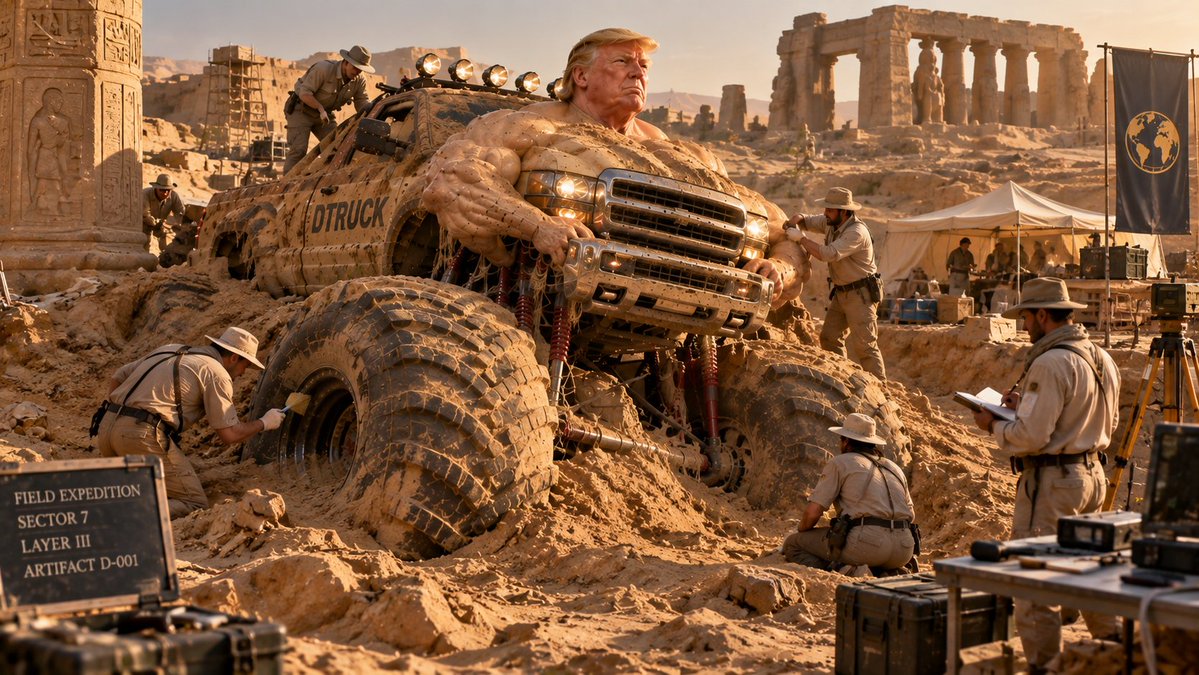 Dtrucksol's tweet photo. They thought they discovered history. They discovered DTRUCK.

$DTRUCK

E8o3gTJSjCofWfDs73D3aTUpipfoVJeB9iztiwYBpump https://t.co/yXJZdZPSkP