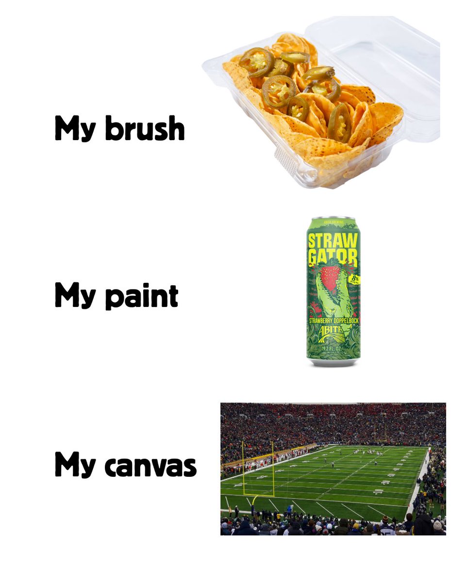 TheAbitaBeer's tweet photo. happy college gameday to all who celebrate https://t.co/eFpn4i4Tvb