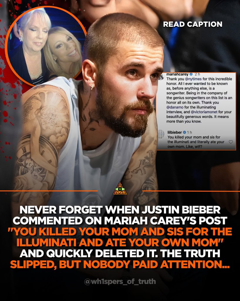 BGatesIsaPyscho's tweet photo. Ain’t no way Justin Bieber wrote this to Mariah Carey before quickly deleting it https://t.co/bnatDCxnWl