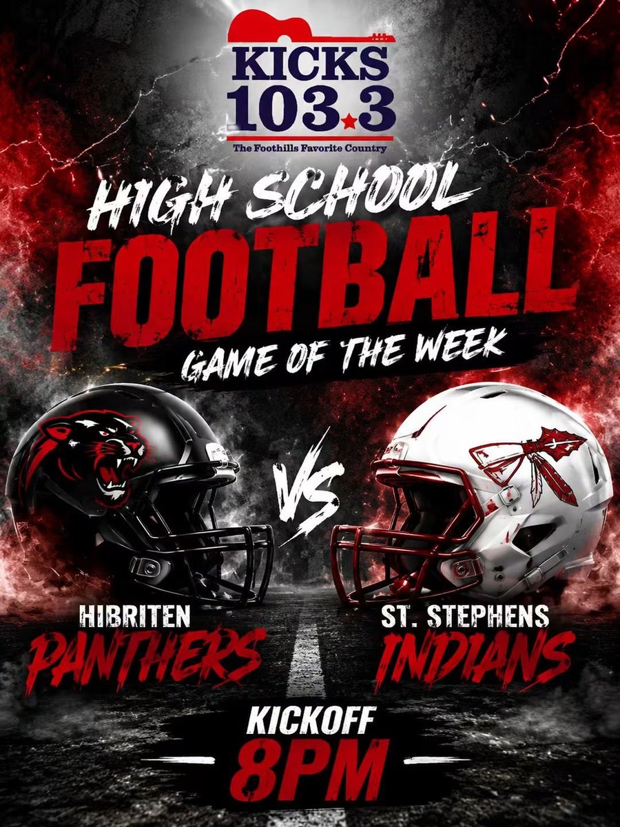 LinkJeffery's tweet photo. 🏈 MISSED LAST NIGHT’S GAME? WE’VE GOT YOU COVERED! 🎙️
Relive all the action from Friday night’s KICKS 103.3 Catawba Valley High School Football Game of the Week between the St. Stephens & Hibriten!
#NCHSAA #NCHSAAFootball #BoysOfFall
https://t.co/eGtwPc8GIh https://t.co/Y5pDCZIAfY